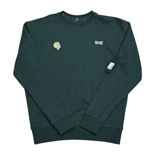 Darc Sport SHE Wolves Cursive Premium Crewneck Sweatshirt Women’s Sz M